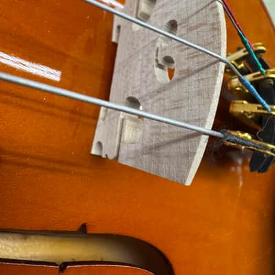 German Style 4/4 Violin.(Case)(Bow)(Store setup) image 5