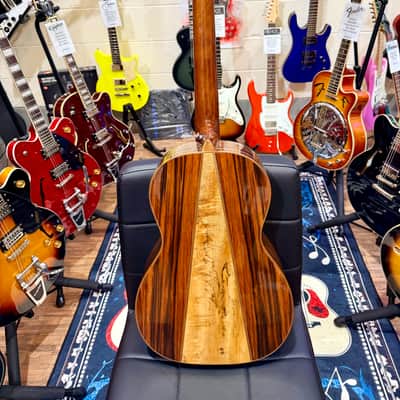 🌟 Tanglewood Exotic Java TWJPE Parlour Electro Acoustic + Hard Case~Stunning 🌟 image 13