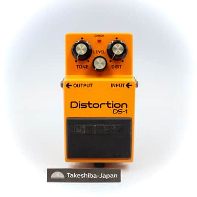 Boss DS-1 Distortion Black Label 1988 Made in Japan Vintage Guitar Effect Pedal 875651 image 1