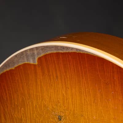 2021 - Gibson Custom Shop Made 2 Measure Murphy Lab '59 Les Paul Standard Murphy Painted Ultra Heavy Aged Orange Lemon Fade image 17