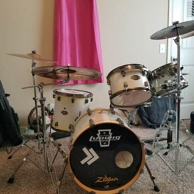 Ludwig Epic Series 100th Anniversary  2009 Attic White image 1