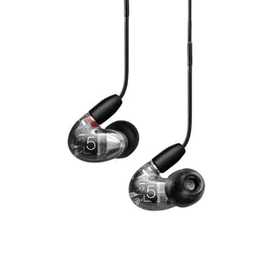 Shure SE53BACL+UNI 3BA Earphone,Clear,W/Model:RMCE-UNI image 1