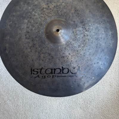 Istanbul Agop OM 22” Ride Cymbal - cracks - 2476 Grams image 3