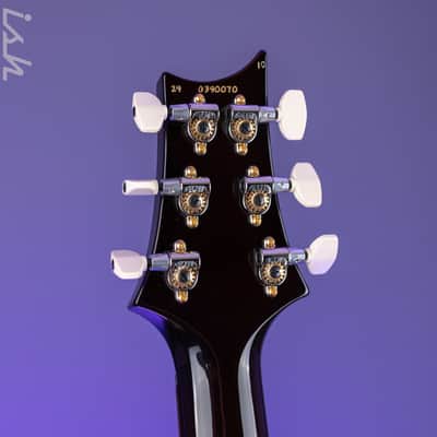 PRS Custom 24-08 10-Top Black Gold Wraparound Burst image 10