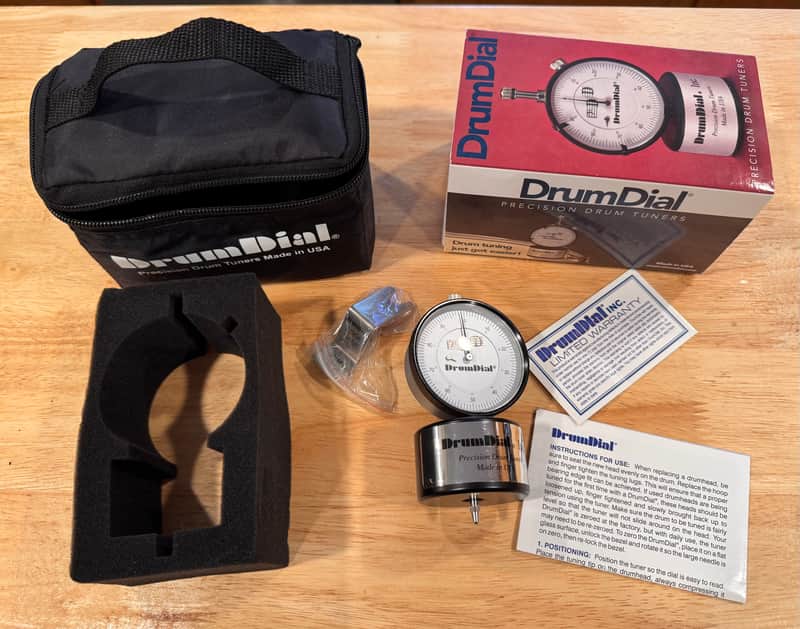 DrumDial Precision Drum Tuner 2010s - Black/Silver image 1