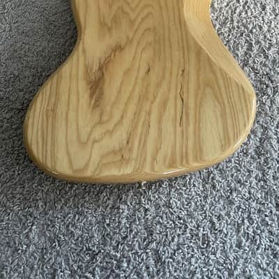 Fender FSR Jazz Bass 2016 MIM Special Edition Deluxe Natural Ash 4-String Guitar image 12