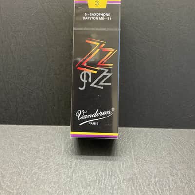 Vandoren Saxophone Alto zz - 3 10枚入り Tenor Saxophone Vandoren Alto Sax ZZ Reeds Strength #3; Box Of 10