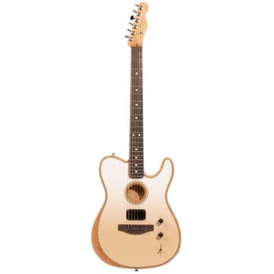 FENDER - FINNEAS Signature Acoustasonic Player Telecaster with Bag Rosewood Fingerboard Cappuccino Fade - 0971713116 image 3