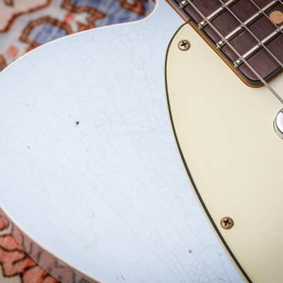 FENDER USA Custom Shop 60's Flamethrower Telecaster Custom Jrny Relic "Sonic Blue" (2025) image 9