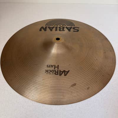 Sabian 14" AA Rock Hi-Hat Cymbals (Pair) 1985 - 2001 - Natural image 3