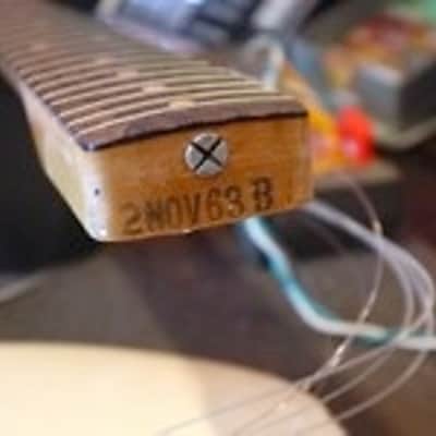 Fender Stratocaster -preowned by JIMI HENDRIX -1963 Olympic White image 3