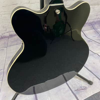 Hofner Verythin Semi Hollow Guitar | Black image 8