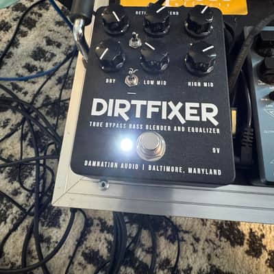 Damnation Audio Dirtfixer Bass Blender / Equalizer 2023 - Present - Black Sparkle image 1