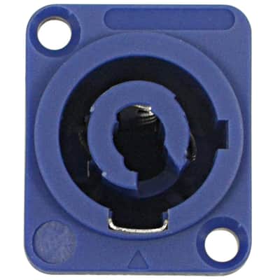 Seismic Audio Panel Mount Power Cable Receptacle - Fits D Series Pattern Hole image 3