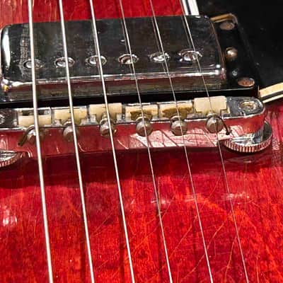 1966 Gibson ES-335TDC cherry image 23