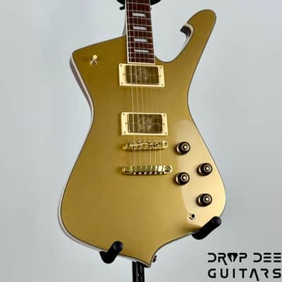 Ibanez Limited Edition IC420 Iceman Electric Guitar w/ Bag - Gold image 3