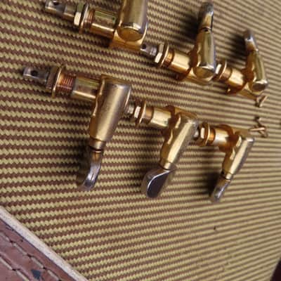 IBANEZ ARTIST 300 SERIES 1978 GOLD MACHINE HEAD RARE 3-3 SIDE SET TUNERS RARE! image 2