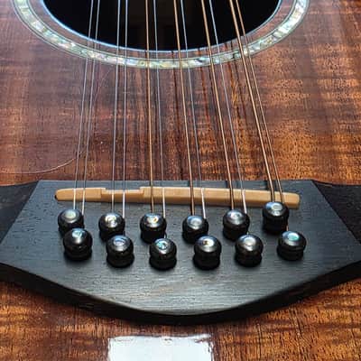 Taylor K-65 12 String 1 of 1 CUSTOM SHOP BTO Built-To-Order Left Hand LH Lefty Handed Presentation Flame Hawaiian Koa Masterbuilt Master Luthier Signed USA Built K65 American Jumbo Acoustic Guitar CASE QUEEN TIME CAPSULE! image 8