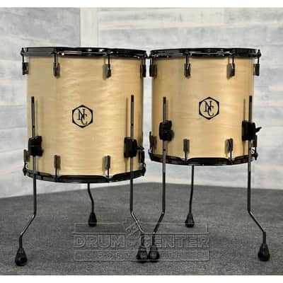 Noble & Cooley Union 5pc Drum Set Clear Gloss w/Black Hardware image 5