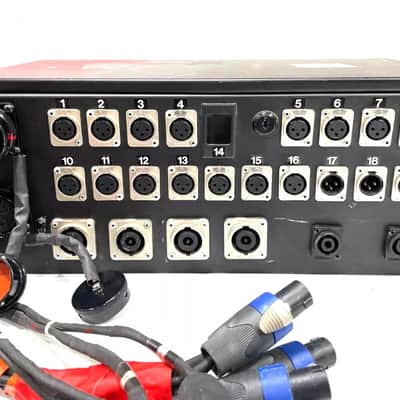 Stage Box W/(2) NL4 (20)XLR and (2)Whirlwind Inputs #8156 (One)THS image 8