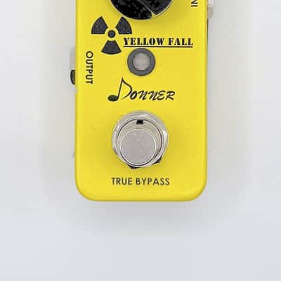 Donner Yellow Fall Delay Pedal (Used) image 1