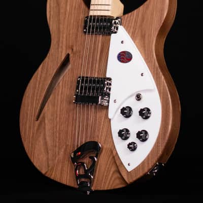 Rickenbacker 330W Thinline Semi-Acoustic, Walnut Body, Maple FB with Case image 2