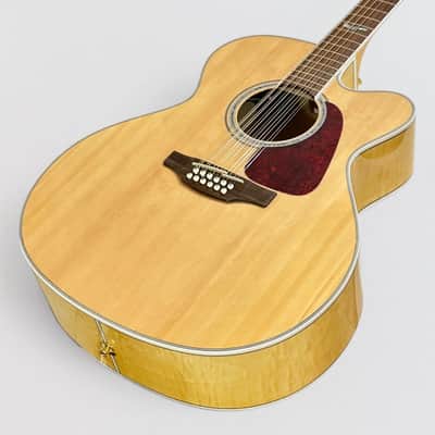 Takamine GJ72CE-12 G Series Jumbo Cutaway 12-String Acoustic Electric Guitar - Natural image 12
