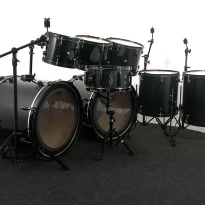 Pearl Joey Jordison Drum Kit, Black Lacquer image 4