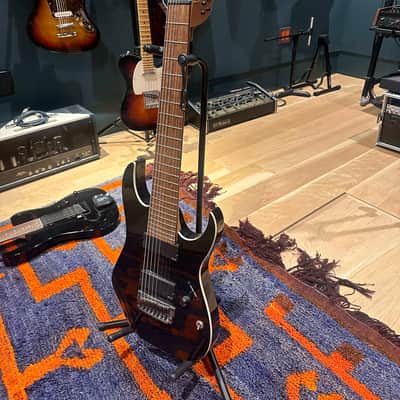 Ibanez RGIR28FE 8-String Electric Guitar 2010's - Black image 2