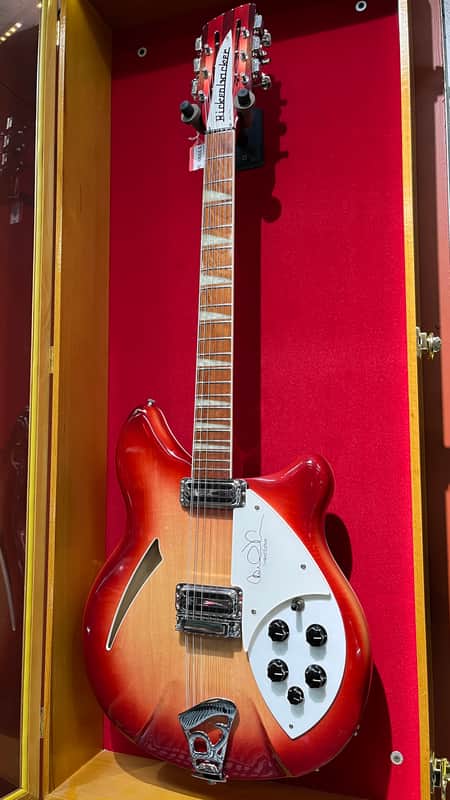 Rickenbacker 360/12CW Carl Wilson 2000 - Fireglo 12 String Electric Guitar With OHSC Case image 1