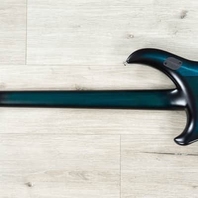 Ernie Ball Music Man John Petrucci Majesty 6 Guitar, Ebony Fretboard, Blue Silk image 6
