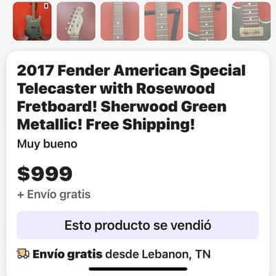 Fender Telecaster Special 2017 - Aged relic - Military green image 7