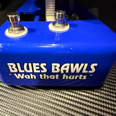 Snarling Dogs Blues Bawls Wah 2000s - Blue image 7