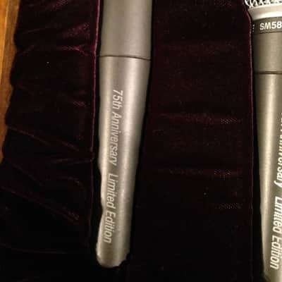 Shure 75th Anniversary Limited Edition SM57/58 microphone box set