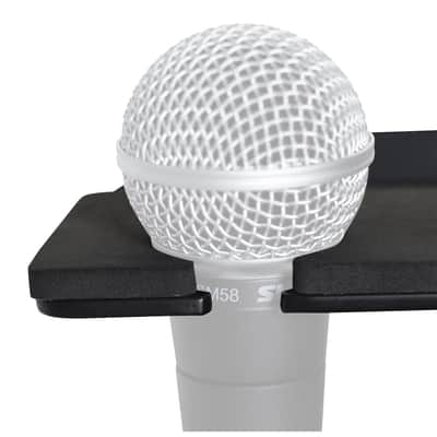 Gator Frameworks Multi Microphone Holder fits (4) Mics [GFW-MIC-4TRAY] image 2