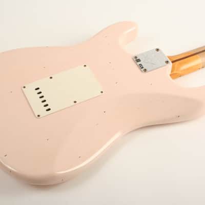 Fender Custom Shop 1956 Stratocaster Journeyman Relic Faded Aged Shell Pink CZ580311 image 8