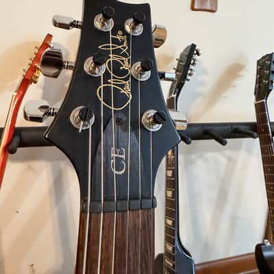 PRS CE 24 Satin 2018 - Charcoal Cherry Burst image 4