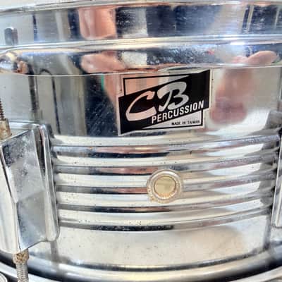 CB Percussion 14” Chrome Steel Snare Drum – Classic Student Workhorse w/ Remo Head! image 2
