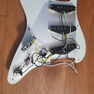 Tex/Mex Pre-wired Loaded Pickguard for Strats and Strat styles image 2