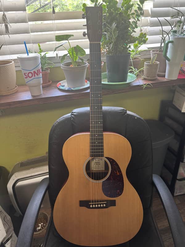 Martin X1-000E X Series Custom Mahogany HPL Auditorium with Electronics 2016 - Natural image 1