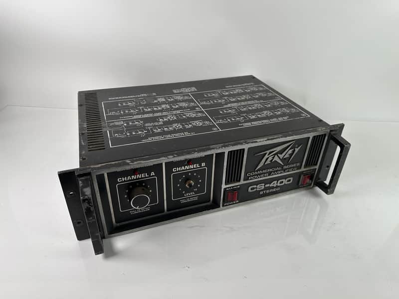 Vintage Peavey CS-400 Stereo Power Amplifier image 1