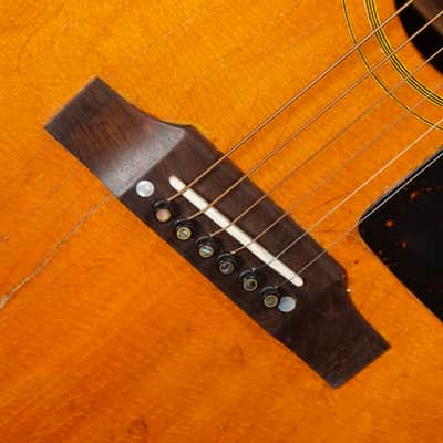 1967 Epiphone FT79 (Gibson) Texan Slope Dreadnought Guitar (VIDEO! Work Done, Ready) image 8