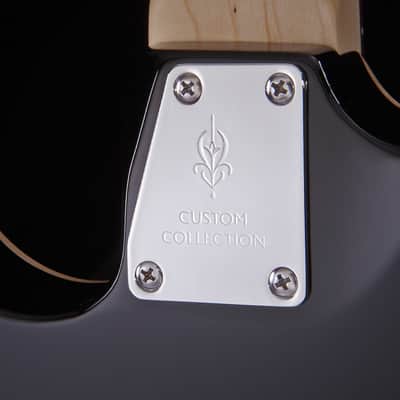 Michael Kelly MK65CSEPRB Custom Collect. 1965 Striped Ebony Top Maple Neck 6-String Electric Guitar image 8