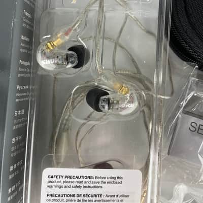 Shure SE215 Single Driver In-Ear Monitors, Clear image 2