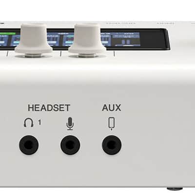 Yamaha URX44V USB-C Audio/Video Interface, White image 4