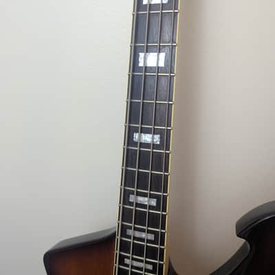 Ibanez ICB200-BS Standard Iceman Bass 2004 - 2008 - Brown Sunburst Made in Korea Guitar image 6