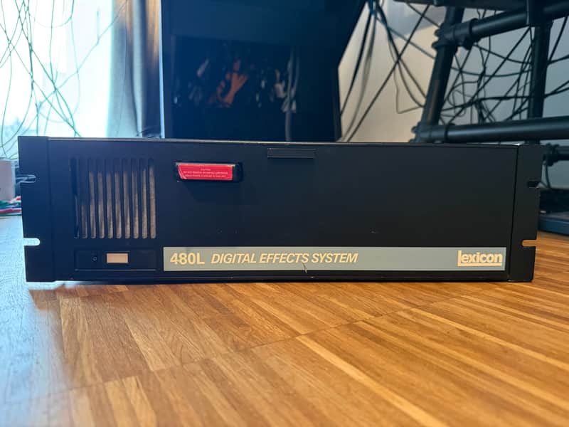 Lexicon 480L Digital Effects System with LARC Remote 1980s Black / White Remote image 1