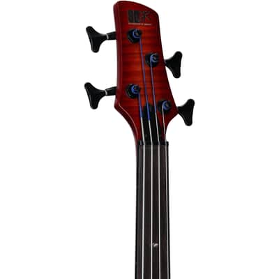 Ibanez SRD900F Bass Workshop Fretless Electric Bass, Brown image 6