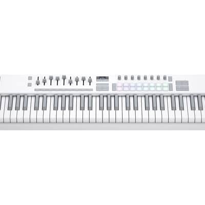 Novation Launchkey 61 MK4 MIDI Keyboard Controller (White) image 2