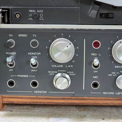 ReVox B77 Tape Deck 2 Track 3.75/7.5 IPS Serviced Tested Custom Wood Case Video image 21